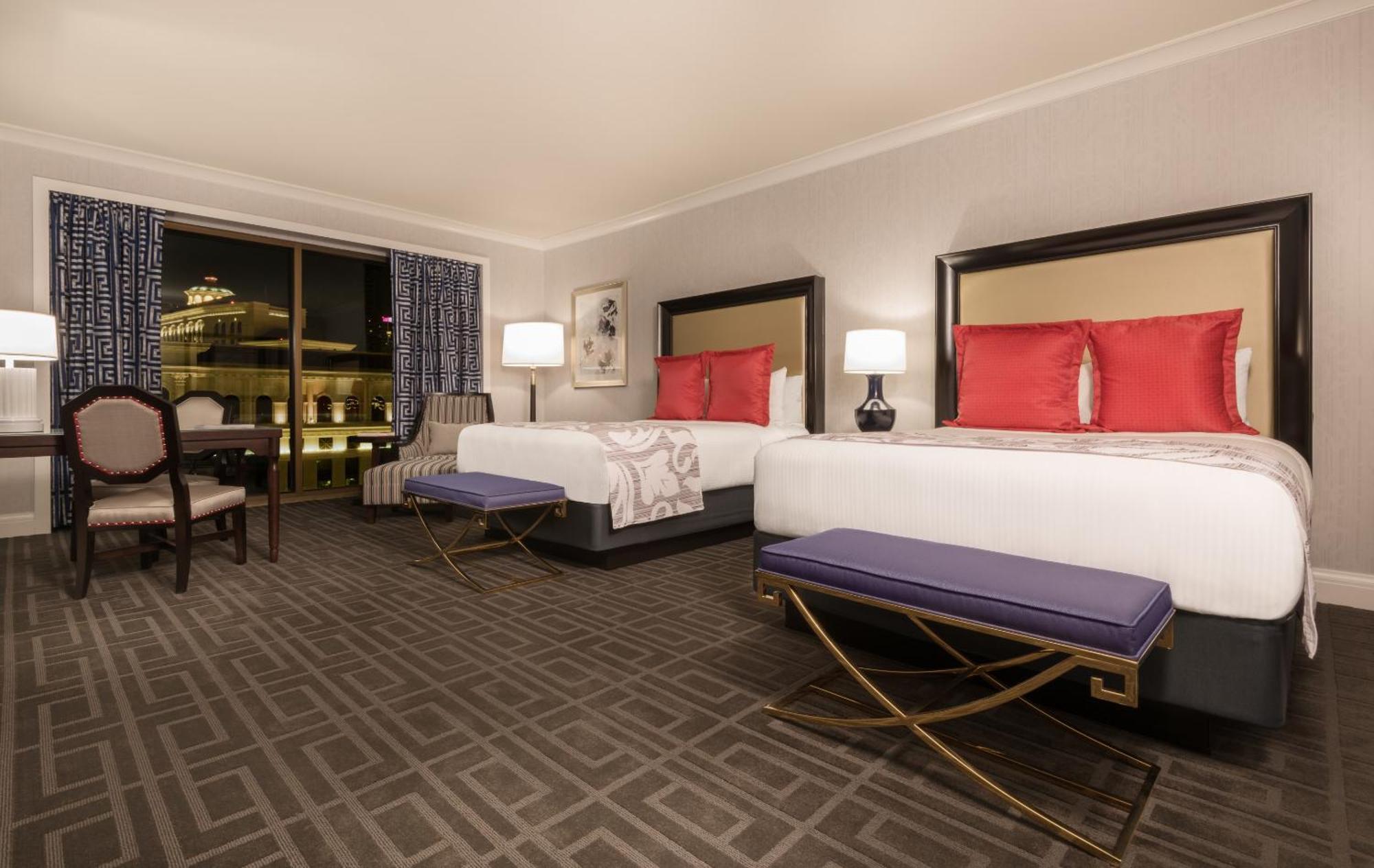 Caesars Palace Hotel & Casino Las Vegas Esterno foto A guest room at the resort