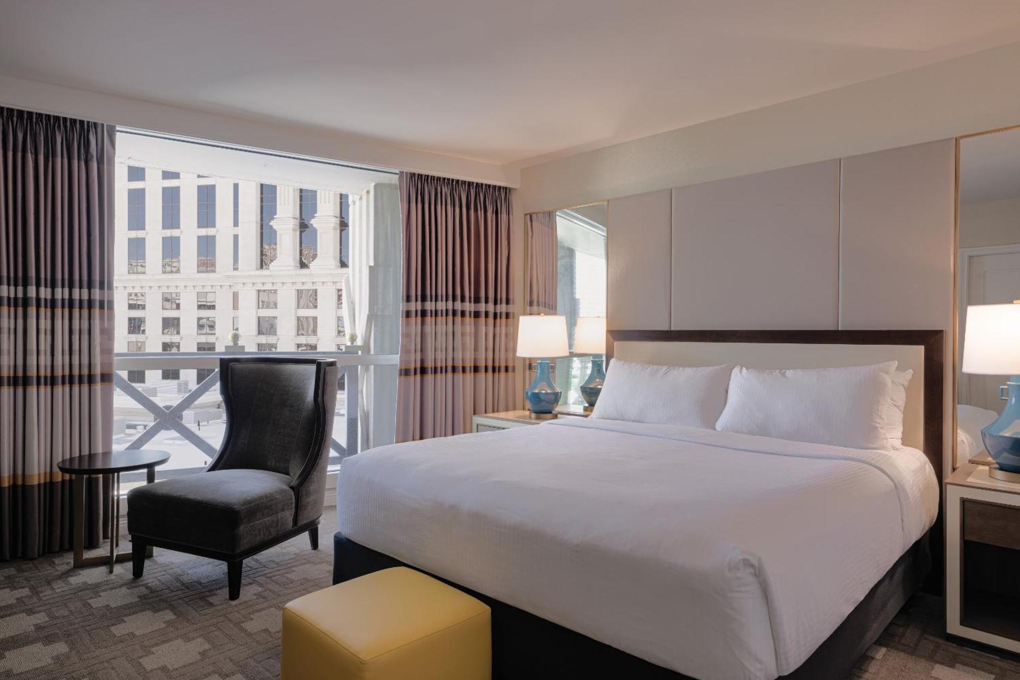 Caesars Palace Hotel & Casino Las Vegas Esterno foto A guest room at the hotel